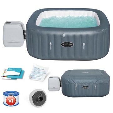 DMUCHANE SPA 6-osobowe HYDROMASAŻ Bestway Hawaii