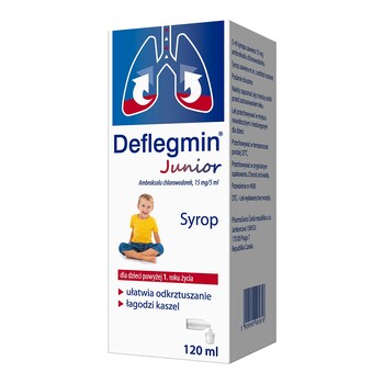 Deflegmin Junior syrop 120 ml