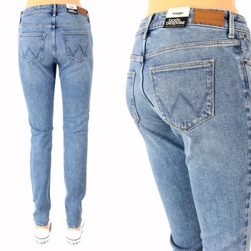 WRANGLER SLIM JEANSY PROSTE SPODNIE _ W28 L32