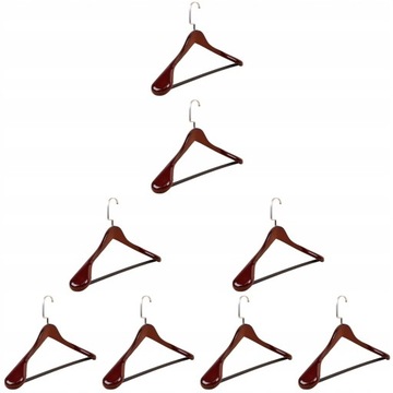 Вешалки для одежды, утолщенные, 8 шт.