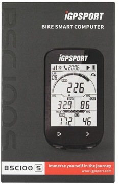 Компьютер IGPSPORT GPS Велосипедный компьютер BSC100S