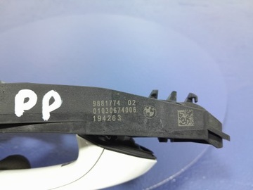 BMW 5 G30 KLIKA DVEŘE PŘEDNÍ PRAVÁ 2 PIN 9881774 300