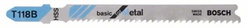 BOSCH BRZESZCZOT DO WYRZNARKI T 118 B do metalu Basic for Metal HSS