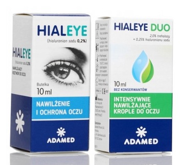 Hialeye Duo + Hialeye krople do oczu 0,2%