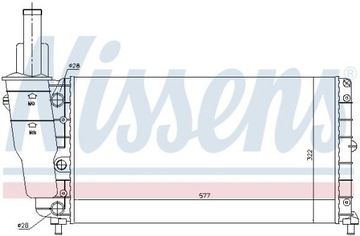 CHLADIČ VODY 61858 NISSENS FIAT LANCIA PUNTO Y I