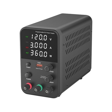 Цифровой настольный источник питания постоянного тока, 120 В, 3 А