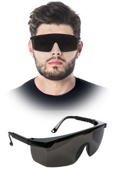 Okulary ochronne robocze przyciemniane BHP GOG-FRAMBER DARK