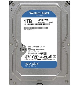 Dysk HDD WD Blue WD10EZEX (1 TB ; 3.5