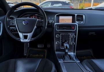 Volvo V60 I Kombi Facelifting 2.0 D4 DRIVE-E 190KM 2018 Volvo V60 R-Design D4 190KM skora BEZWYPADKOWY automat gwarancja, zdjęcie 34