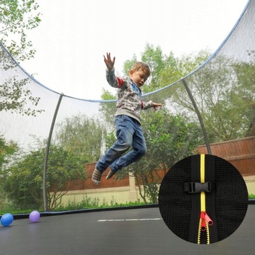 ВНУТРЕННЯЯ БАТУТНАЯ СЕТКА 10 ФУТОВ 305-312см 6 СТОЙК STRONG UNIVERSAL