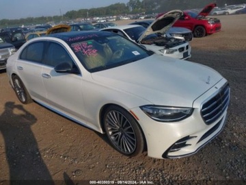 Mercedes 2021 Mercedes-Benz Klasa S 2021r, S 580, 4Matic, 4.0L 4.0 Benzyna 496KM, zdjęcie 1