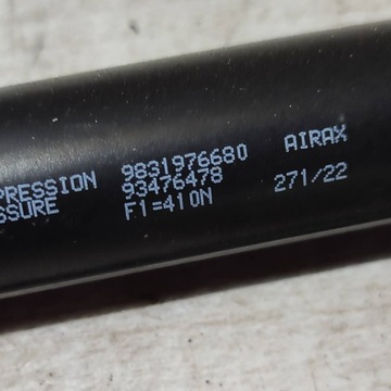 OPEL CORSA F 2022 TLUMIČ KRYT ZADNÍ KUFRU