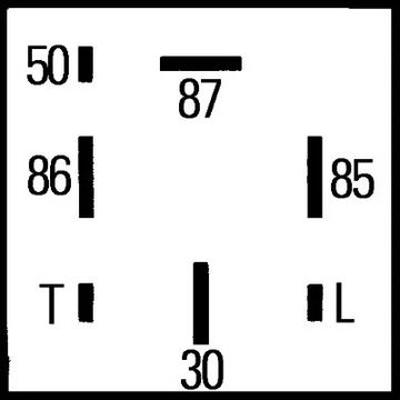 HELLA RELÉ SVÍČEK ŽHAVÍCÍCH 4RV 008 188-171