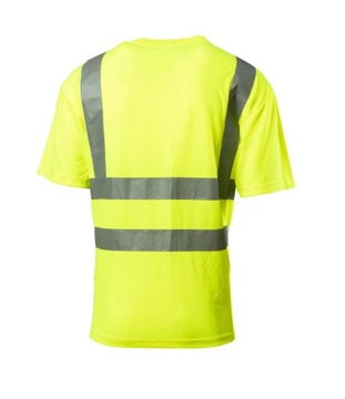 ПРЕДУПРЕЖДАЮЩАЯ ФУТБОЛКА, Светоотражающая, ЖЕЛТАЯ S