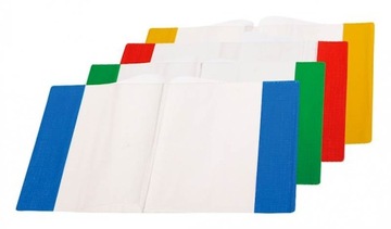 OKŁADKI NA ZESZYT A5 PVC 10 SZT. MIX PANTA PLAST
