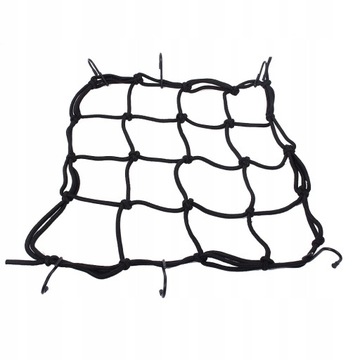 БАГАЖНАЯ СЕТКА ДЛЯ МОТОЦИКЛА, ШЛЕМА, МОТОЦИКЛА - 6 КРЮЧКОВ