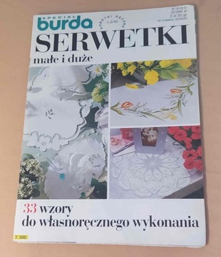 Burda special serwetki duże i małe nr 1-2/95