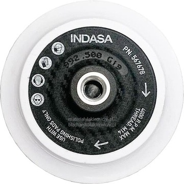 INDASA 567678 Tarcza Robocza M14/125mm do Polerki