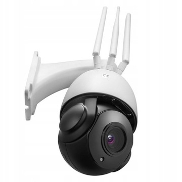 KAMERA OBROTOWA NA KARTE SIM 4G ZOOM x30 8MPX 4K 128GB GRATIS CAM HI APP