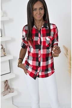 ВЕСЕННЯЯ СЛУЧАЙНАЯ РУБАШКА В КЛЕТКУ NESSI! WZ.2 л