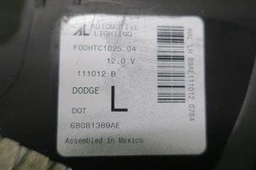 DODGE OE 4805760AE SVĚTLOMET
