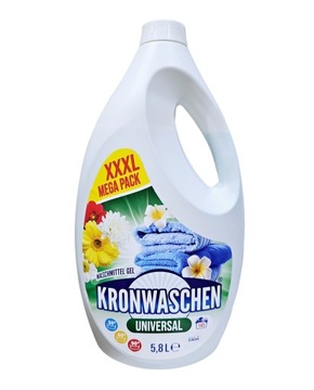 KRONWASCHEN Universal Żel do prania 5,8L 145 prań.