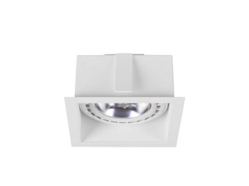 Lampa wpuszczana sufitowa biała MOD Nowodvorski
