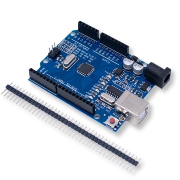 Модуль Atmel ATmega328 CH340, совместимый с Arduino UNO R3 + USB-кабель + контакты