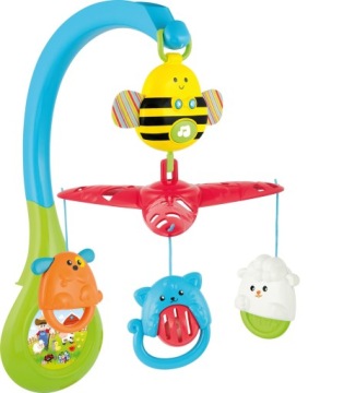Карусель 3 в 1 працьовита бджілка Smily Play 0856