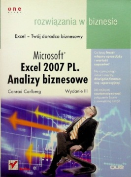 Microsoft Excel 2007 PL Analizy biznesowe