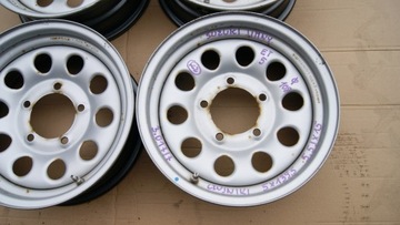 4× DISK OCELOVÝ SUZUKI OE 5.5" X 15" 5X139.7