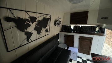 Renault Trafic II Kabina 2.0 dCi 115KM 2010 Renault Trafic long Kamper 2.0dci lozko lodowka kuchenka ,tv 2x markiza z, zdjęcie 13