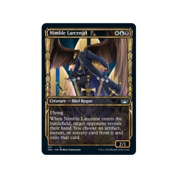 MTG 4x Nimble Larcenist *Showcase* (Uncommon)