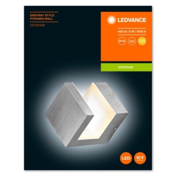 Светодиодный уличный настенный светильник LEDVANCE 9W
