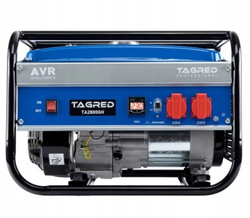 AGREGAT PRĄDOTWÓRCZY PRĄDU TAGRED 2800W AVR LCD