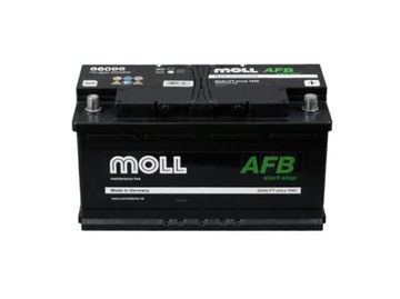 Akumulator Moll AFB 96Ah 900A P+ 86096 start/stop