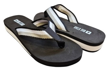 Japonki sportowe damskie platforma BIG STAR LL274781 40