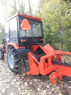 ЦЕПНОЙ ЭКСКАВАТОР ТРАНШЕМЕР 160 СМ КОПАЛЬНАЯ РУКА + ТРАКТОР 50 Л.С. + НАПОЛНИТЕЛЬ