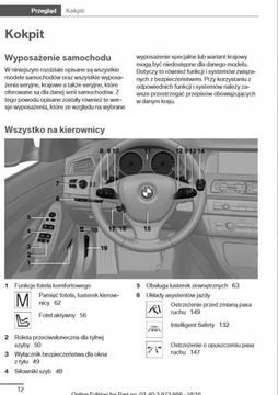 BMW 5 F11 2013-2017 Kombi Lift Instrukcja Obsługi