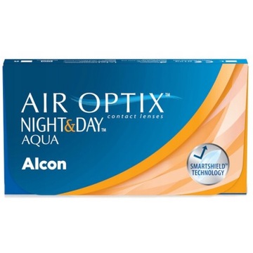 AIR OPTIX NIGHT&DAY AQUA 6 moc +1,00 BC 8,6