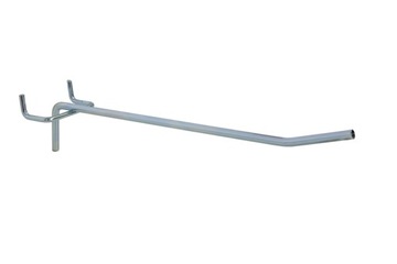 Haczyk perforacja pojedynczy L=20 cynk drut 4mm