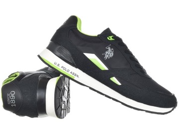 BUTY MĘSKIE U.S. POLO ASSN. TABRY003-BLK SNEAKERSY