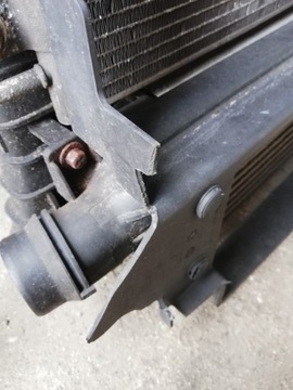 Opel Mokka 1.7 CDTI CHŁODNICE WENTYLATOR KOMPLET