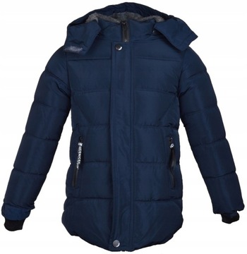 kurtka zimowa A58G2 PIKOWANA NA MISIU r. 86/92