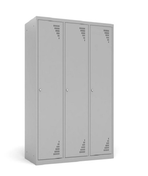 SZAFKA UBRANIOWA SOCJALNA BHP 3 KOL 118,5CM MODERN