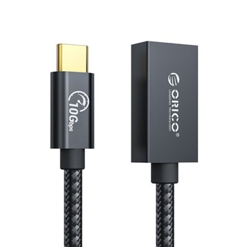Адаптер Orico, удлинительный кабель USB-C «папа» — USB-A «мама», 10 Гбит/с, 60 Вт, USB 3.1