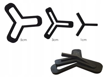 Panele ścienne Hexagon, samoprzylepne, filcowe kolor Hikora + gratis