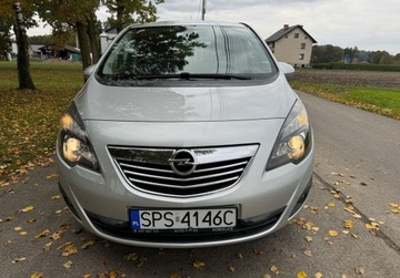 Opel Meriva II Mikrovan 1.4 Turbo ECOTEC 140KM 2012 Opel Meriva Bezwypadkowy, Oryginalny lakier, dobrze wyposazona, hak 1.4, zdjęcie 1