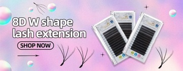 Профессиональный пинцет для макияжа ресниц 3D Volum