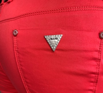 ДЛИННЫЕ БРЮКИ КРАСНЫЕ МОДНЫЕ ТОПЫ ТРУБКИ + ПОЯС ВЫСОКИЙ ПОДЪЕМ ДЛЯ ОФИСА FB222